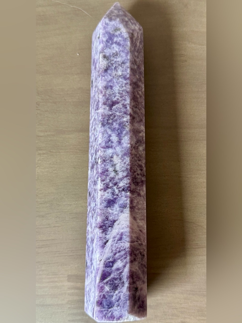 Large Lepidolite Tower - Picture 4 of 13